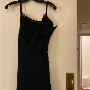 Elegant Black Lace Dress